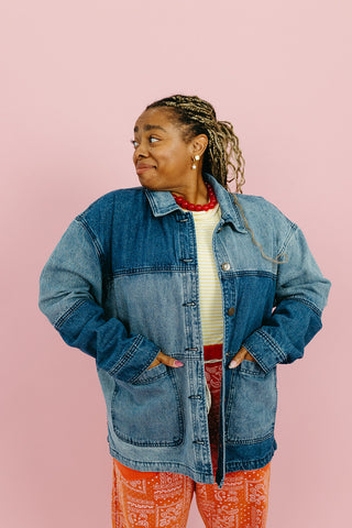 Jay Mix Denim Jacket