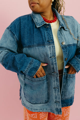 Jay Mix Denim Jacket