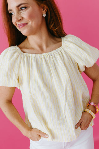 Tanner Puff Sleeve Top