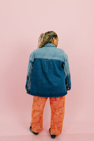 Jay Mix Denim Jacket