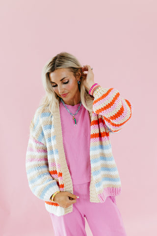 Melissa Multi Stripe Cardigan