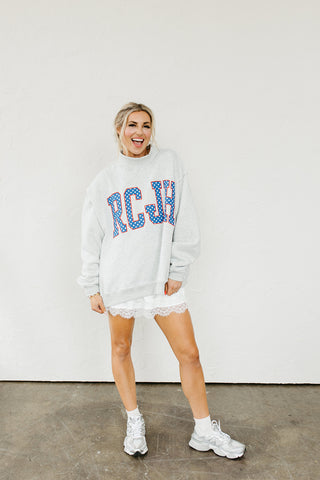 RCJH Polka Dot Mock Neck Sweatshirt