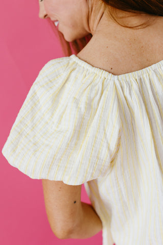 Tanner Puff Sleeve Top