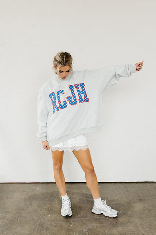 RCJH Polka Dot Mock Neck Sweatshirt