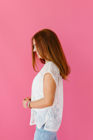 Hayley Floral Lace Top