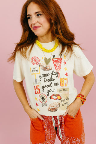 Game Day Looks Good On You Graphic Tee