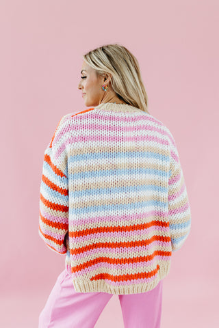 Melissa Multi Stripe Cardigan