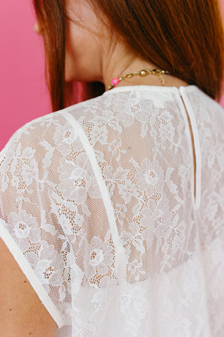 Hayley Floral Lace Top