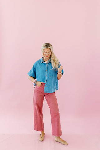 Hales Denim Top