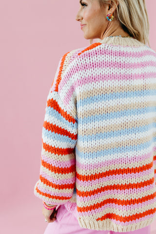 Melissa Multi Stripe Cardigan
