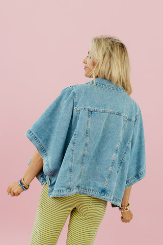 Kit Denim Cape Jacket *11/15 PREORDER ROUND 2*