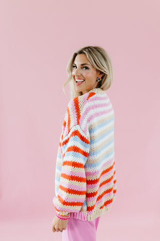 Melissa Multi Stripe Cardigan