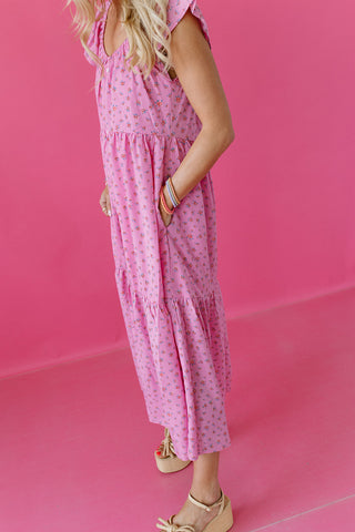 Luna Floral Maxi Dress