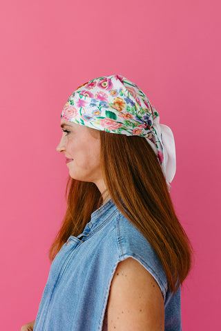 Flower Bandana Scarf - RESTOCK