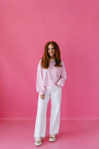 Kara Textured Stripe Top