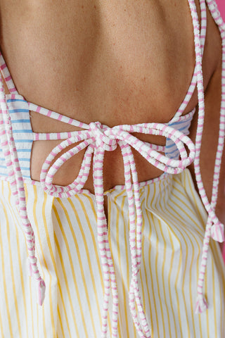 Page Stripe Maxi Dress