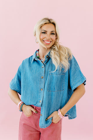 Hales Denim Top