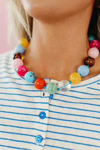 Judy Necklace in Colorful