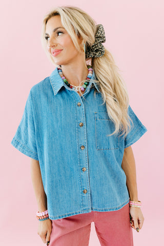 Hales Denim Top