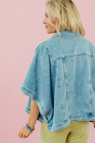 Kit Denim Cape Jacket *10/22 PREORDER ROUND 2*
