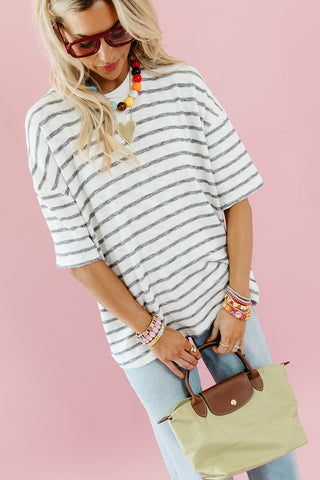 Jenna Oversized Stripe Top