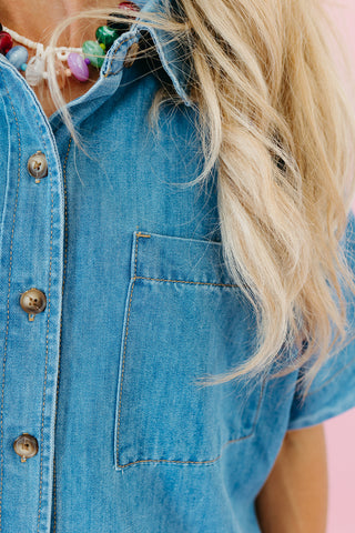 Hales Denim Top