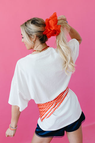 USA Flag Oversized Boyfriend Tee