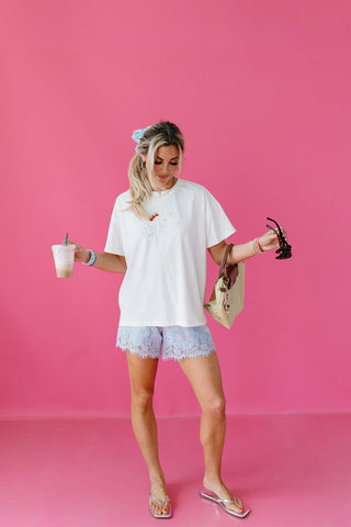 Farmers Market Embroidered Tee