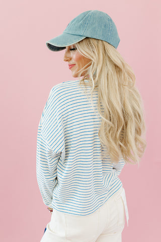 Frankie Slub Stripe Cardigan