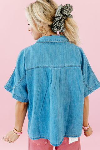 Hales Denim Top