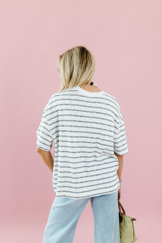 Jenna Oversized Stripe Top