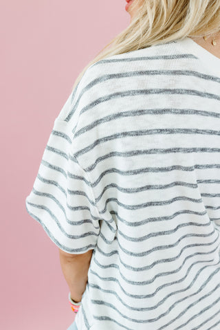 Jenna Oversized Stripe Top
