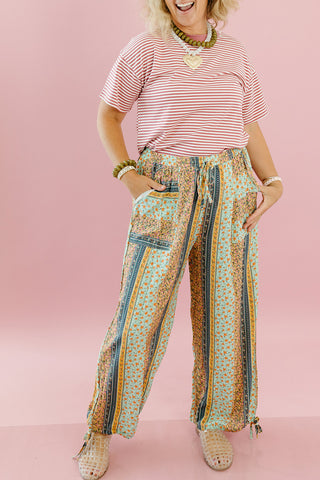 Tatum Floral Printed Pants
