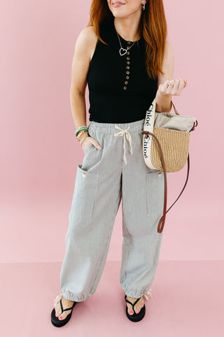 Dylan Stripe Cargo Pants