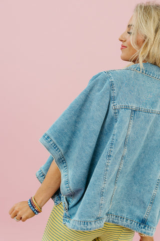 Kit Denim Cape Jacket *10/22 PREORDER ROUND 2*
