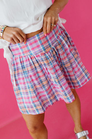 Scout Plaid Skort