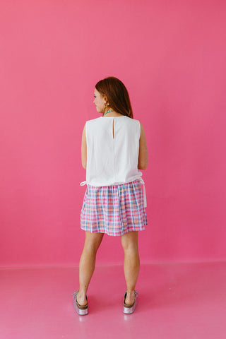Scout Plaid Skort