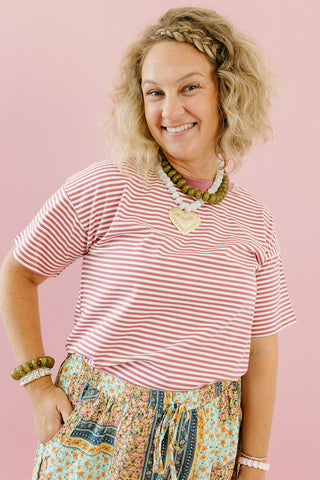 Rosa Stripe Tee
