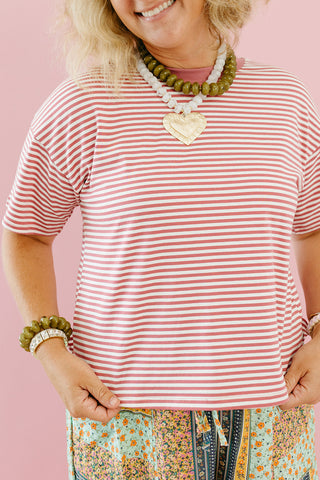 Rosa Stripe Tee