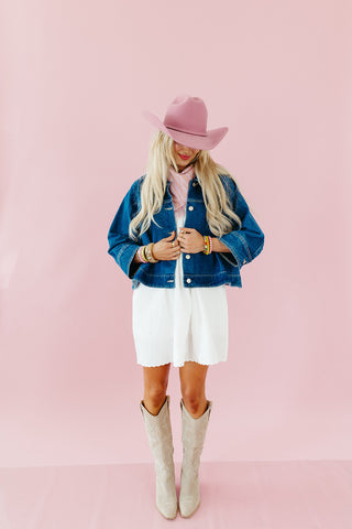 Oakley Mini Dress in Ivory