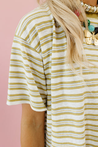 Fitz Stripe Tee