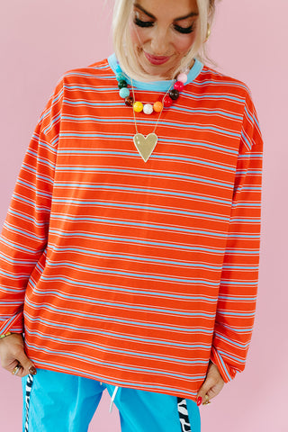 Whitmore Stripe Long Sleeve Top