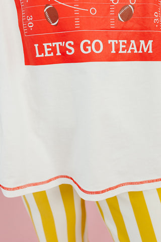 Play Book Tee in Red