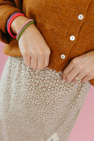 Geri Floral Midi Skirt