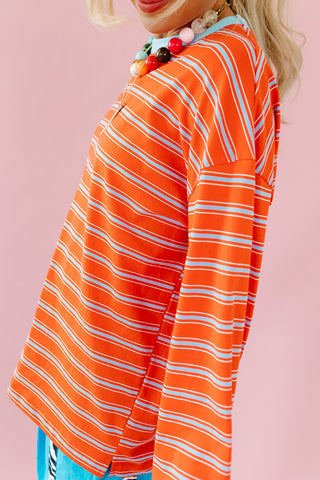 Whitmore Stripe Long Sleeve Top