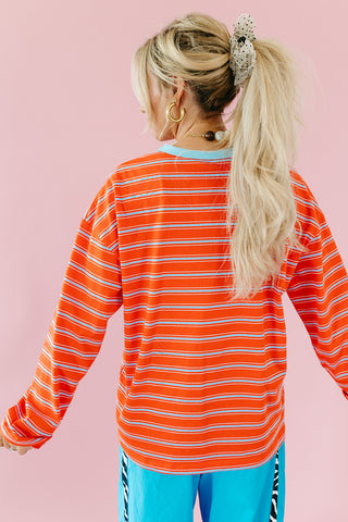 Whitmore Stripe Long Sleeve Top