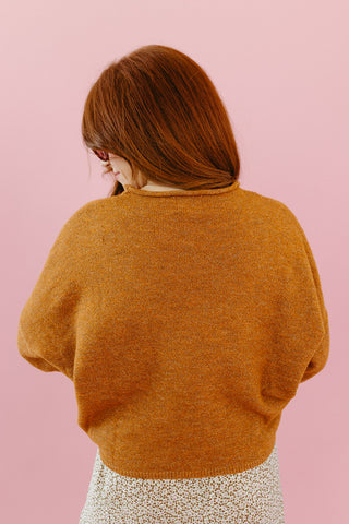 Piper Cardigan in Rust