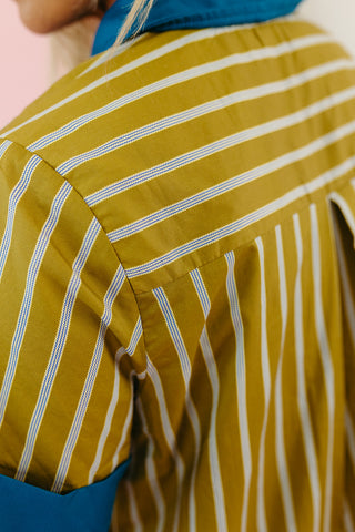 Martini Stripe Mini Dress