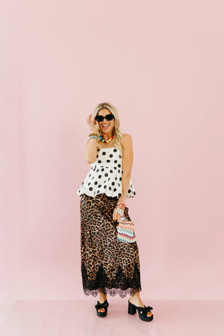 Wylie Polka Dot Cami Top