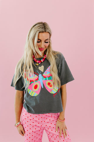 Find Joy Wherever You Are Crop Tee